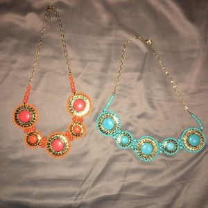 Boho style necklaces